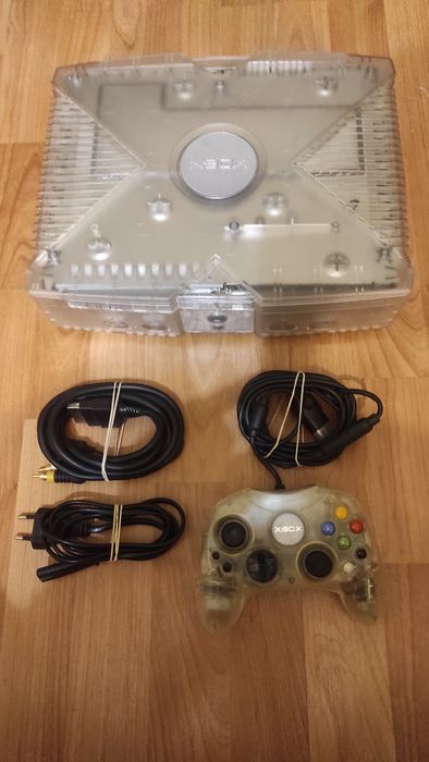 Xbox Cristal e Xbox original 500 Gb +180 jogos