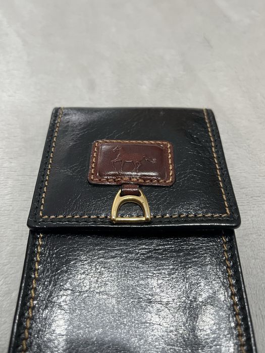 Porta-óculos / estojo para óculos em pele genuína, 100% novo, nunca usado.