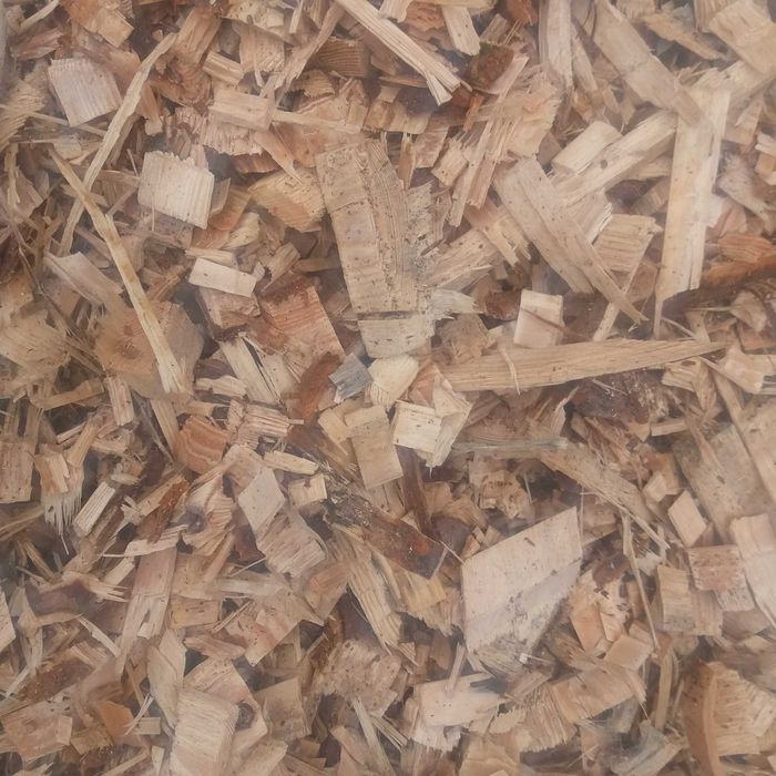 Zrębki, zrębka drzew iglastych, grube 10-100