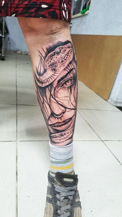 Тату на любу тематику у різних стилях