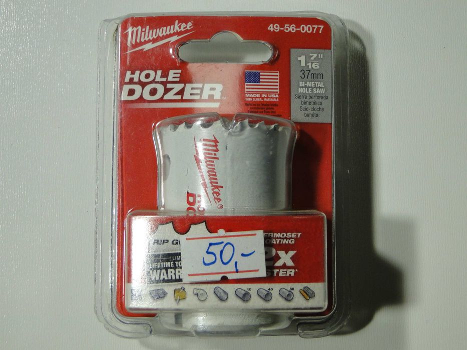 Otwornica MILWAUKEE Hole Dozer Bimetalowa Kobaltowa, 37 mm