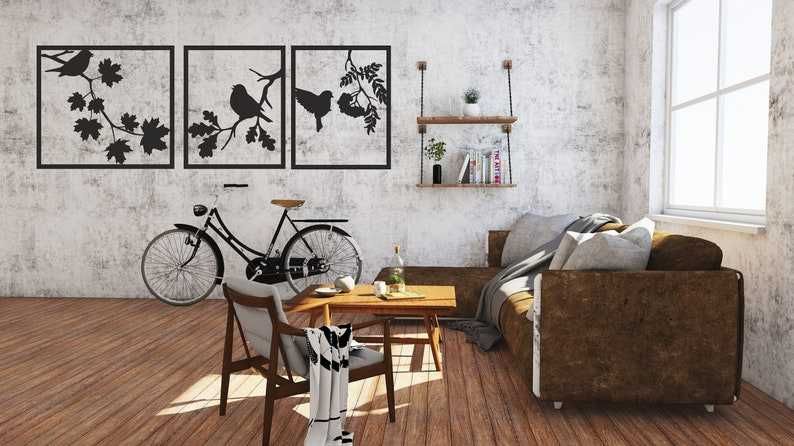 Ptaki, obraz z ptakimi. Nowoczesne obrazy ażurowe.