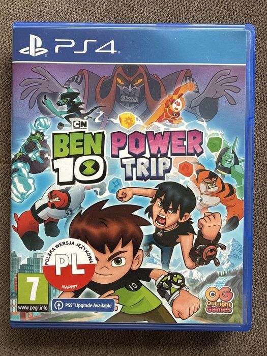 Ben 10 power trip wyprawa po moc ps4 ps5 stan idealny