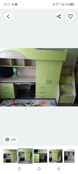 Продам детскую кровать чердак