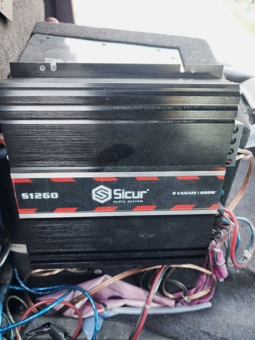 Subwoofer + Amplificador