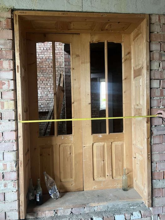 Двері деревяні , нефарбовані