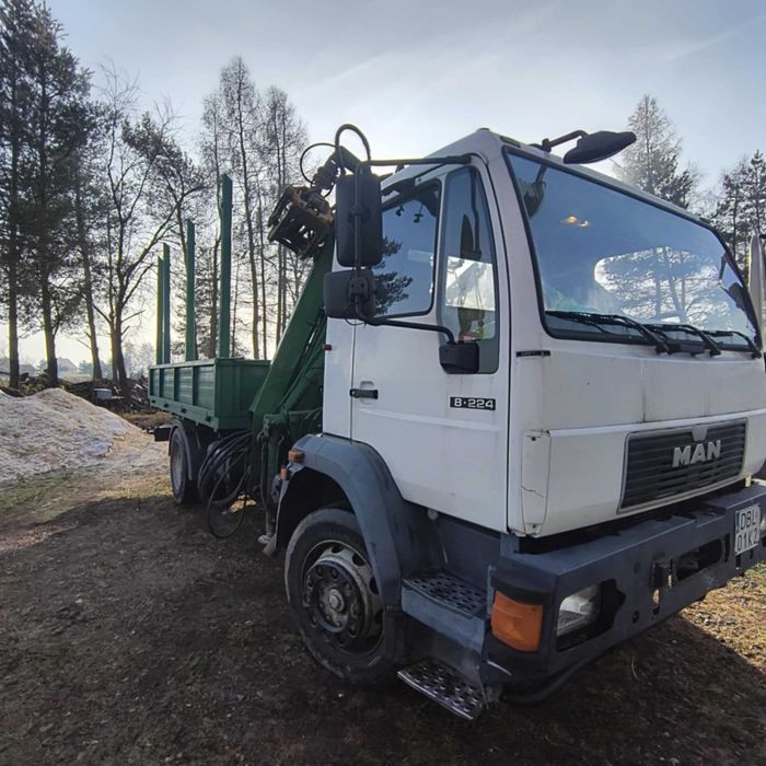 MAN 18.224 wywrotka z HDS