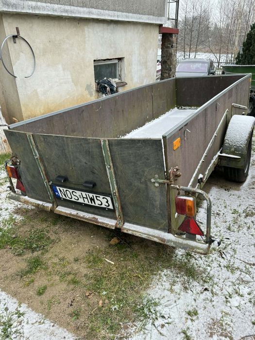 łódka z przyczepą 360x130 bez kwitu