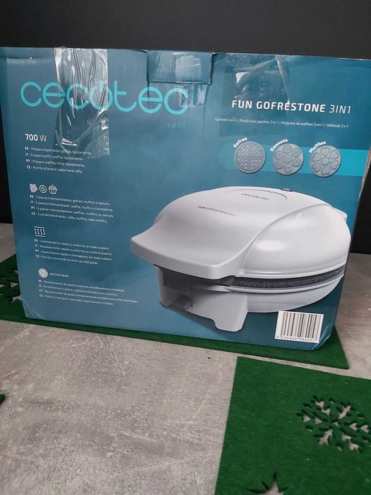 Gofrownica Cecotec fun Gofrestone 3 w 1