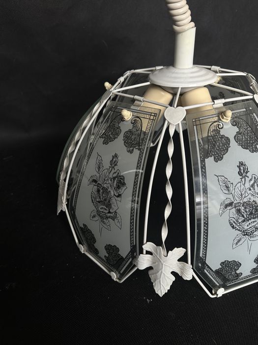 Lampa wiszaca prl
