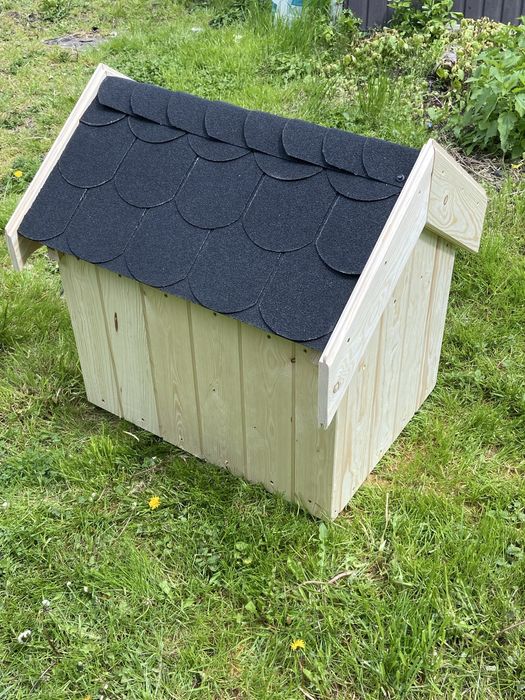 Drewniana Buda dla Psa