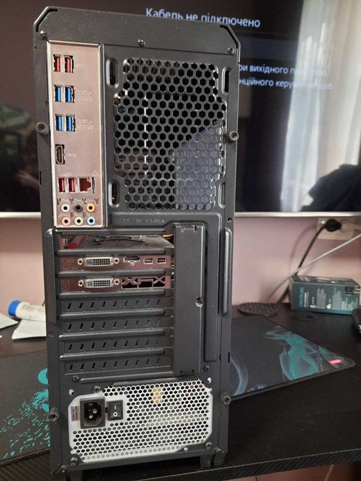 Продам системний блок intel i5-3.4,озу 8gb,video 2gb,ssd 128gb,hd 2tb