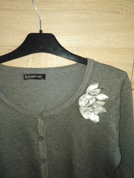 Bluzka damska popielata