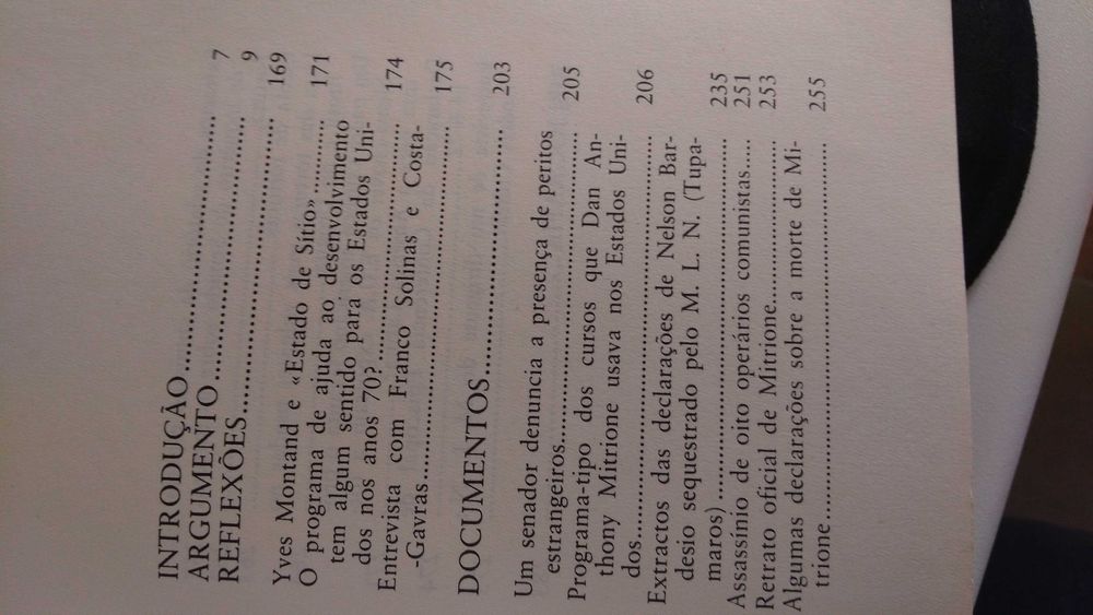 Estado De Sítio de Costa-Gavras e Franco Solinas