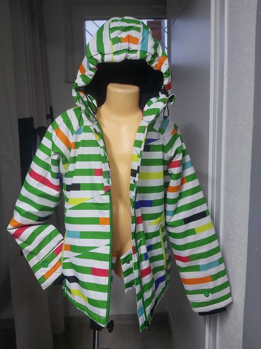 Kurtka narciarska zimowa na narty na śnieg, rozmiar 140 / 152