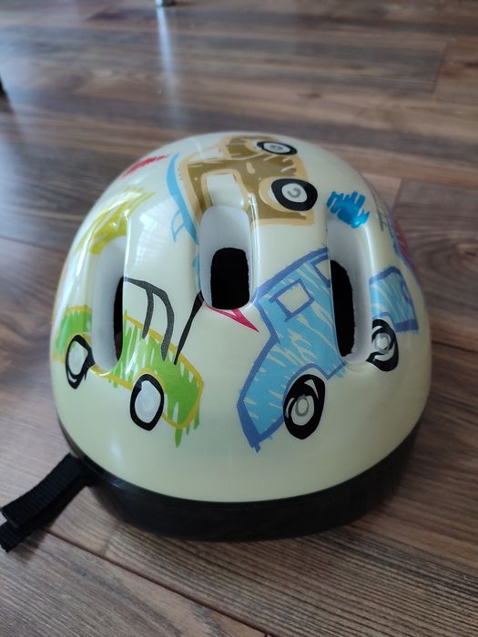 Nowy dziecięcy kask rowerowy M