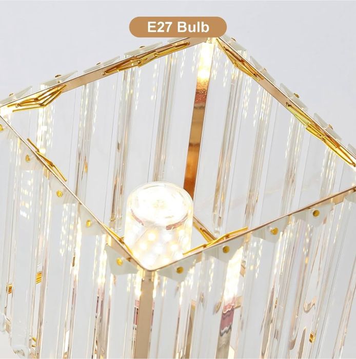 Kryształowa Lampa Sufitowa Nowoczesna