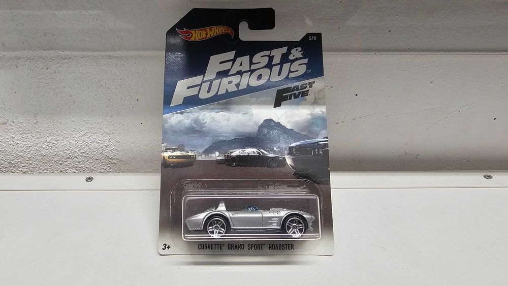 Hot Wheels Corvette Grand Sport Roadster da série Fast & Furious.