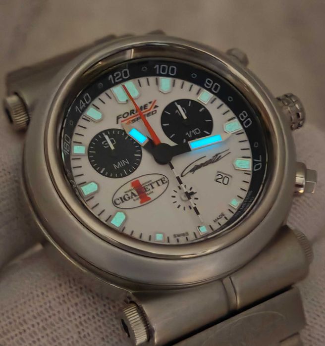 Чоловічий годинник Formex 4Speed Chronograph Titanium-Steel Sapphire