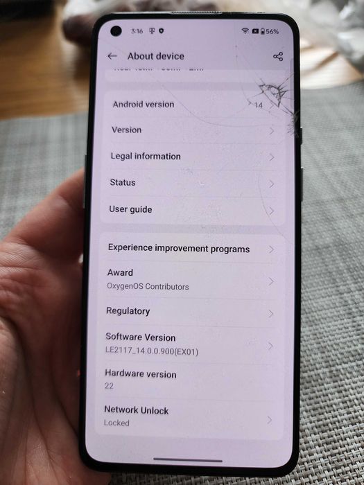 OnePlus 9 Дисплей, плата під переклейку. див фото.