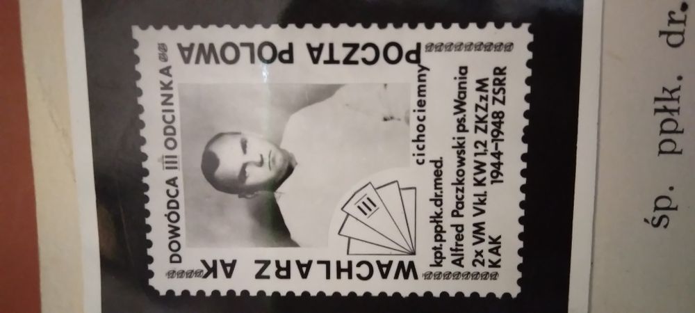 Karta z serii " Wachlarz AK".