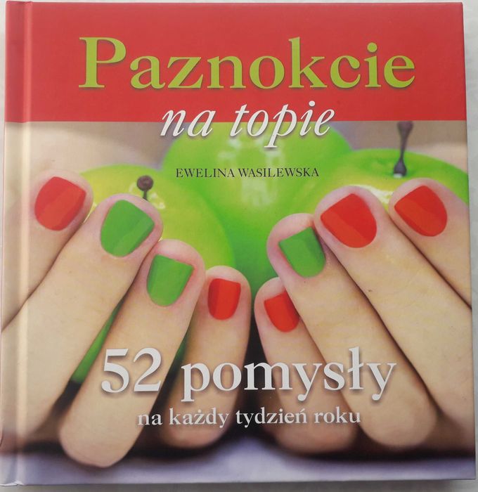 Paznokcie, malowanie, wzory książka