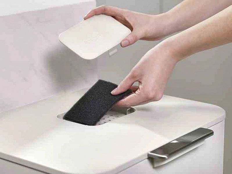 Kosz do segregacji 40l Totem Pop, stone / Joseph Joseph