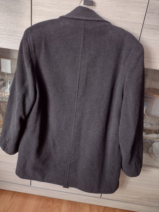 Kurtka  czarna wełniana Rematex r. 50