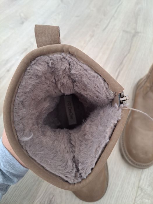 Kozaki buty na zimę wyższe bardzo ciepłe