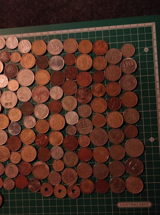 Moedas e notas de coleção