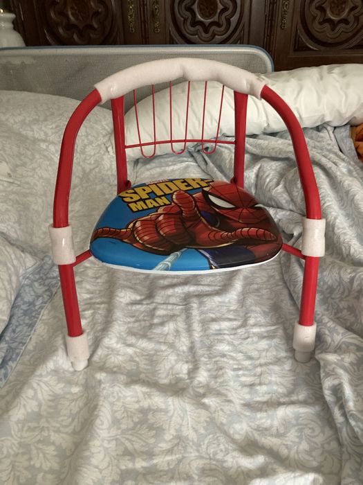 Cadeira sentar spiderman para bebes