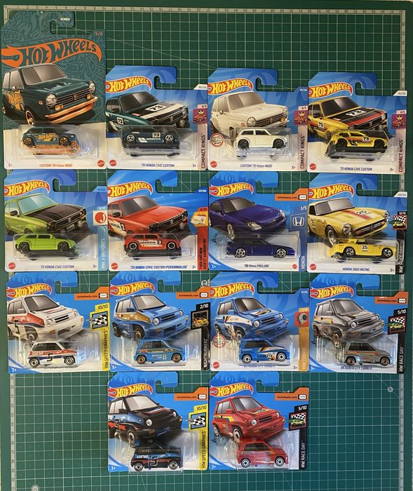 Hot Wheels lote Honda