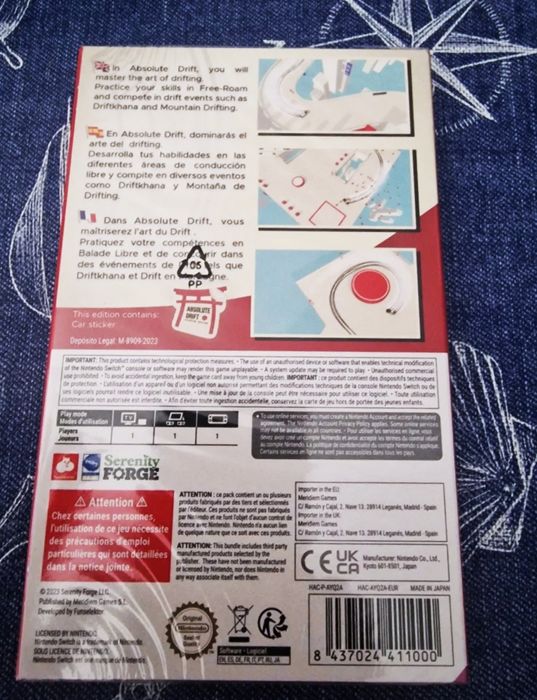 Absolut Drift Switch