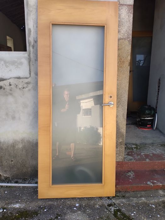 Portas interiores com vidro