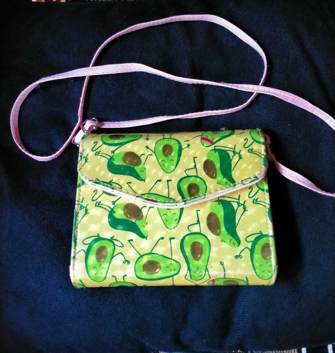 Сумка Единорожка. Сумка с авокадо. Сумочка антистресс