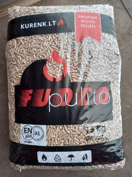 Pellet drzewny pulito