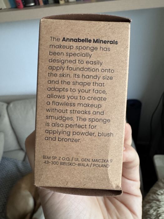 Annabelle Minerals makeup sponge gąbeczka do makijażu