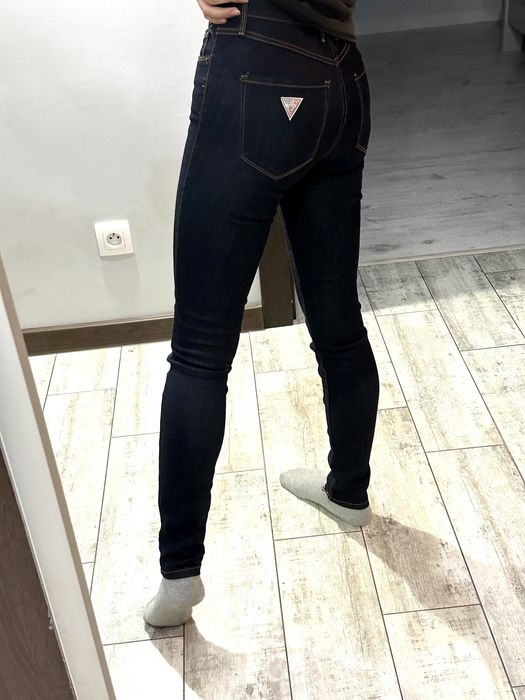 Spodnie Guess jeansy skinny XXS
