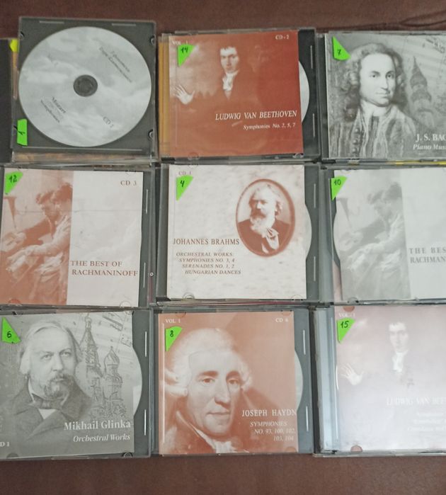 CD диски  класика, різне
