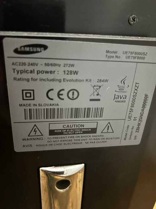 telewizor Samsung 75 cali