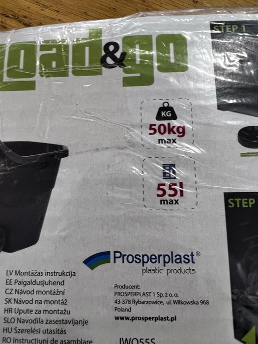Rodas carrinho jardim Load&go - NOVO