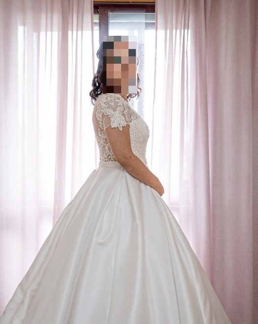 Vestido de Noiva + capa