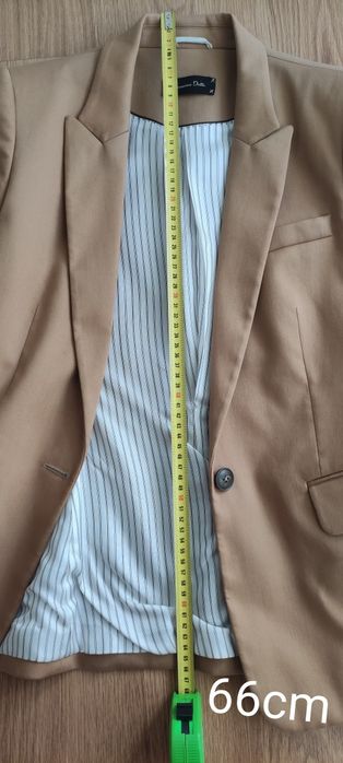 Blazer Massimo Dutti - Camel