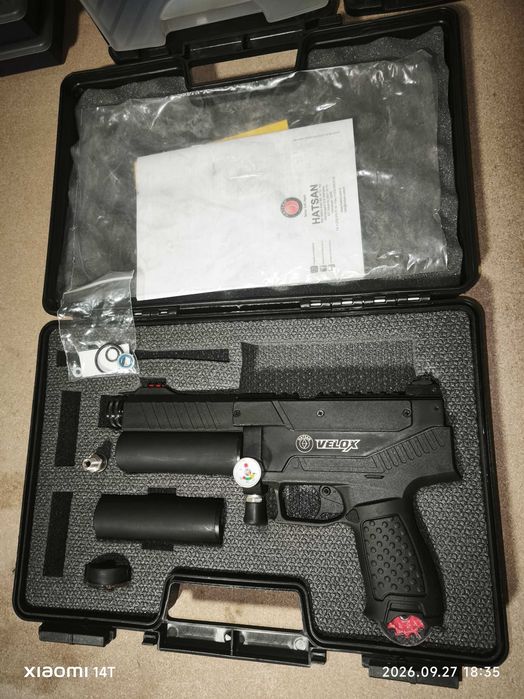 Pistola Hatsan Velox PCP 5.5mm Ar Comprimido