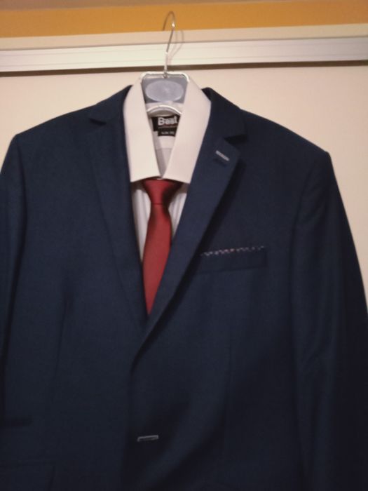 Garnitur młodzieżowy slim