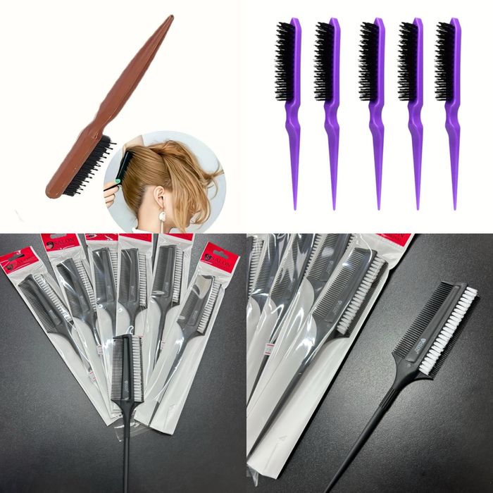 Расческа щетка для начеса и укладки на выступления гребінець