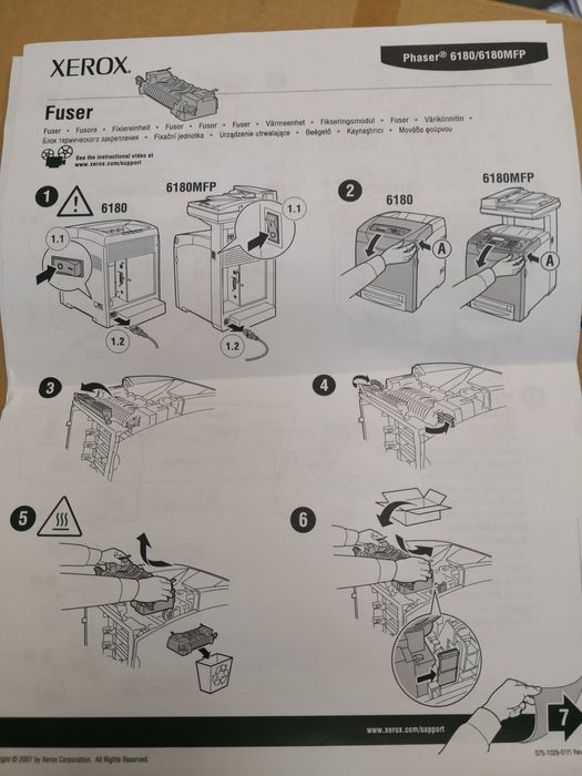 Xerox Phaser 6180MFP