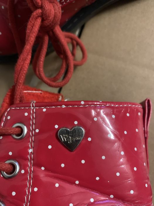 Rozowe Botki, glany buciki r 29