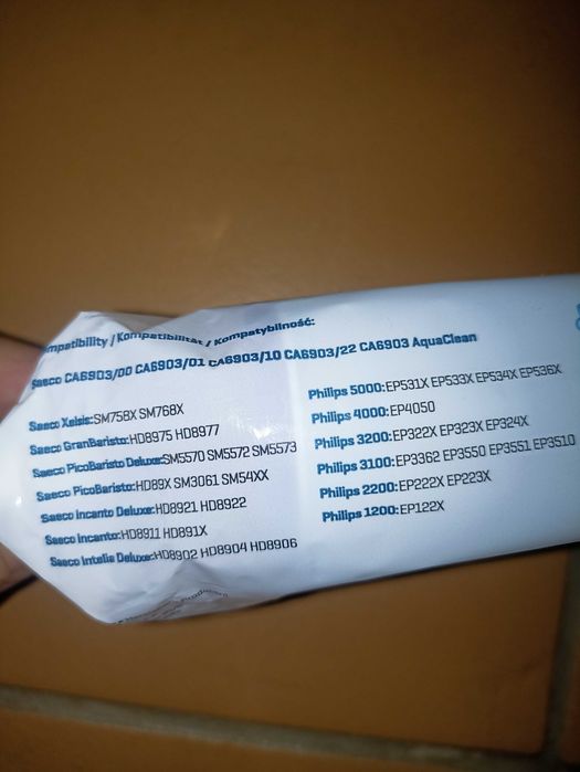 Philips AquaClean Filtro de água anticalcário para cafeteira automatica