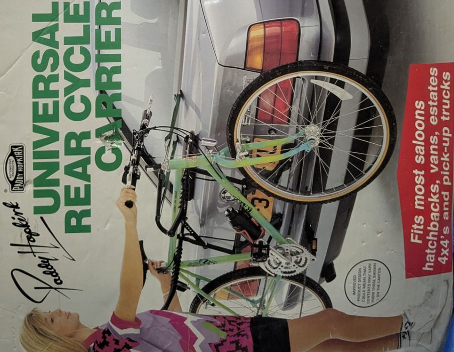 Porta-bicicletas traseiro para automóvel, até 3 bicicletas